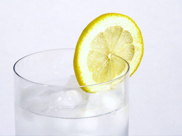 Iced Water with Lemon